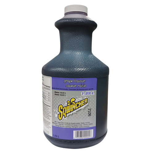 Dentec 11025 Sqwincher Boisson de r&eacute;hydratation, Concentr&eacute;, Raisin