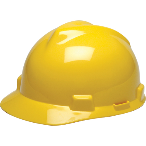 MSA 475360 V-Gard&reg; Protective Caps - Fas-Trac&reg; Suspension, Meets CSA Type 1, Ratchet Suspension, Non-Vented
