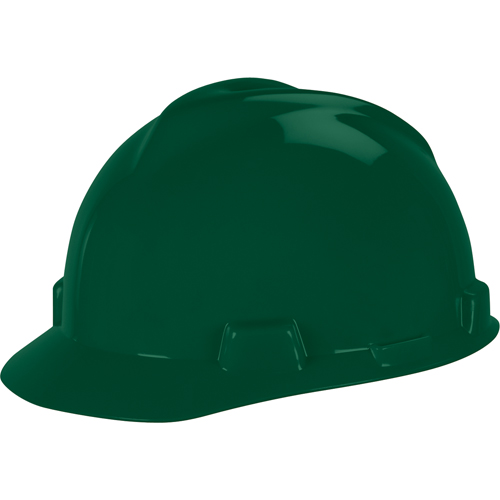 MSA 475362 Casques de protection V-Gard - Suspensions Fas-Trac, R&eacute;pond aux normes CSA type 1, Suspension Rochet, Non ventil&eacute;