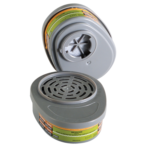 MSA 815361 Cartouches pour respirateurs Advantage, Cartouche gaz/vapeur, Vapeur organique