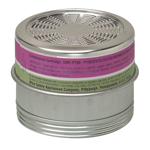 MSA 815182 Comfo&reg; Respirator Cartridges, Gas/Vapour Cartridge, Multi Gas/Organic Vapour