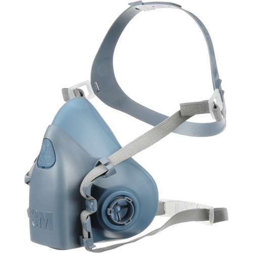 3M 7502 7500 Series Reusable Half Facepiece Respirator, Silicone, Medium