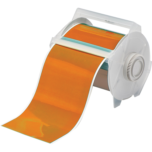 Brady 113151 Indoor/Outdoor Grade Tape, Vinyl, Orange, 4" Width
