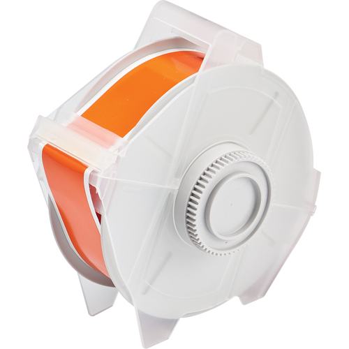 Brady 113153 Ruban pour usage int&eacute;rieur/ext&eacute;rieur, Vinyle, Orange, Largeur de 1,125"