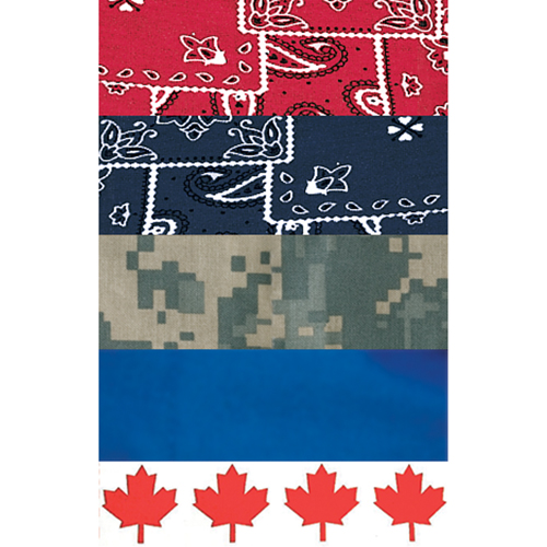 Allegro Industries 8405-50 Cool Offs Bandana, Red