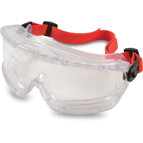 PIP Global Safety 11250800 Uvex&reg; V-Maxx Safety Goggles, Clear Lens, Anti-Fog, Direct Vent