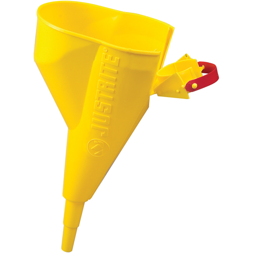 Justrite 11202Y Entonnoir de rechange pour bidons de s&eacute;curit&eacute; de type 1 en acier