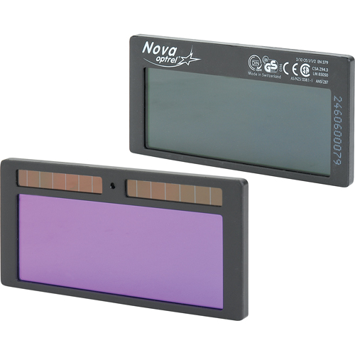Optrel 5012.238 Nova Auto-Darkening Filters, 2" W x 4-1/4" H Viewing Area, For Use With nova