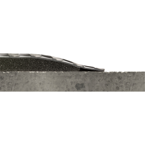 Wearwell 414.1516X4X75BK Ultrasoft No. 414 Mats, Diamond, 4' x 75' x 15/16", Black, PVC Sponge