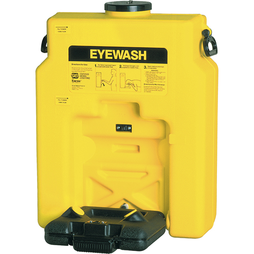ENCON Eyewash, GravityFed, 14 gal. Capacity, Meets ANSI Z358.1 SAK136