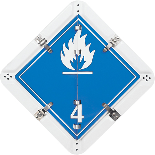 Incom Top Tape & Label FC5000WHR Plaques-&eacute;tiquettes avec 14 l&eacute;gendes interchangeables, Aluminium