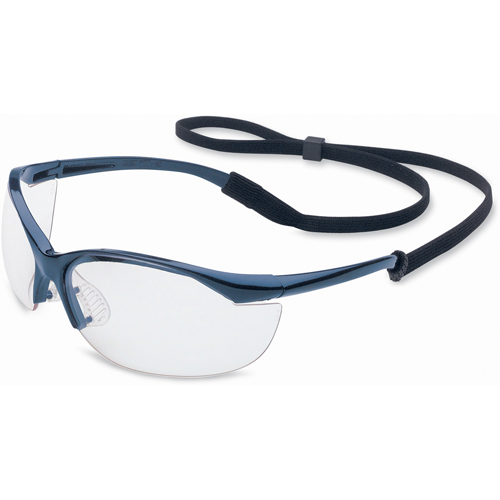 PIP Global Safety 11150900 Uvex&reg; Vapor Safety Glasses, Clear Lens, Anti-Scratch, ANSI Z87+/Meets/Exceeds CSA Z94.3