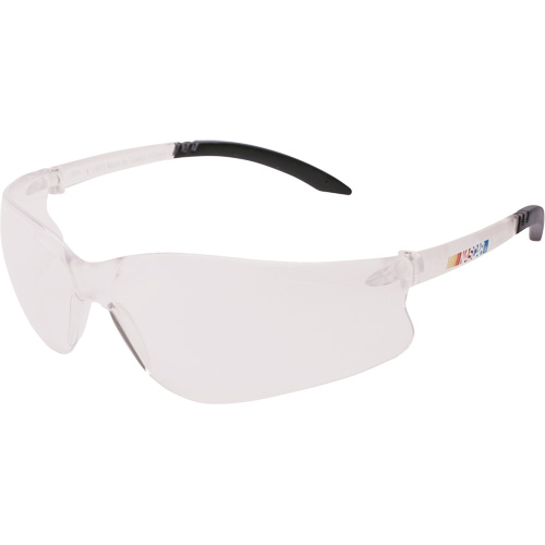 Encon 5328004 Lunettes de s&eacute;curit&eacute; Nascar GT, Lentille Transparent, Anti-&eacute;gratignures, R&eacute;pond ou surpasse la norme CSA Z94.3