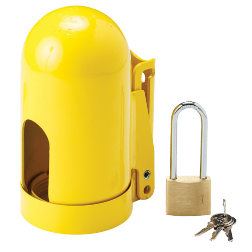 Brady 90496 Snap Cap&reg; Lockout, Gas Cylinder Type