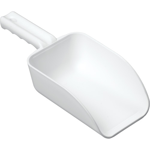 Vikan 64005 Small Hand Scoop, Plastic, White, 32 oz.