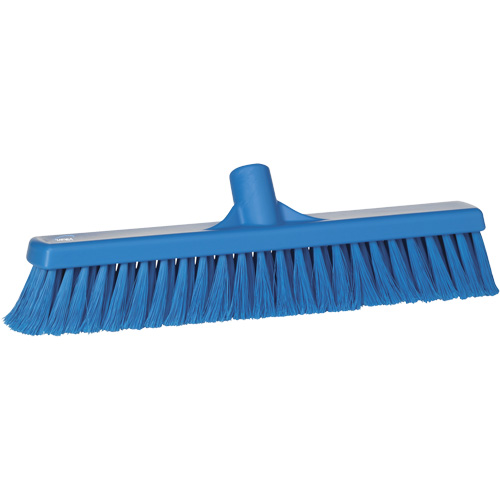 Vikan 31783 Balai hygi&eacute;nique pour service alimentaire, 15,7"x2", Polypropyl&egrave;ne, Bleu