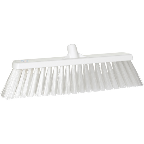 Vikan 29205 T&ecirc;te de balai-brosse pour grandes particules, 2-1/2", Polyester, Blanc