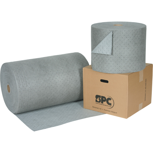 SPC HT153_ High Traffic Rolls, Lightweight, 300' L x 15" W, 32 gal. Absorbancy