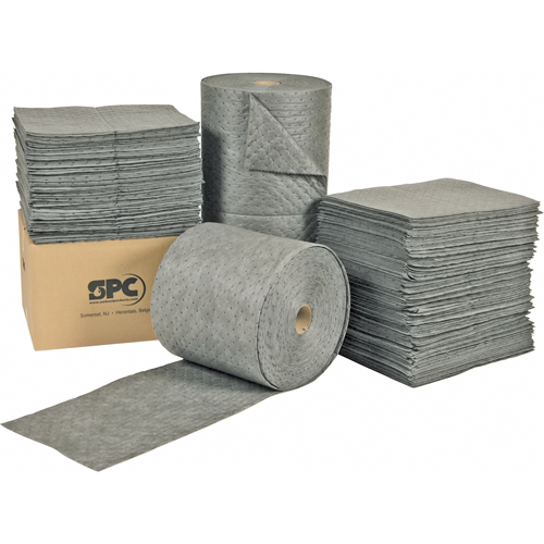 SPC UXT100 UXT Xtra Tough Absorbent Pads, Universal, 19" x 15", 19 gal. Absorbancy