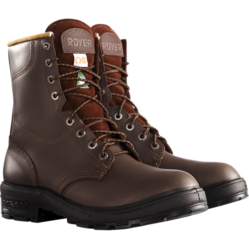 L.P. Royer Inc. 2012XP-8 1/2 2012XP Safety Boots, Leather, Steel Toe, Size 8-1/2