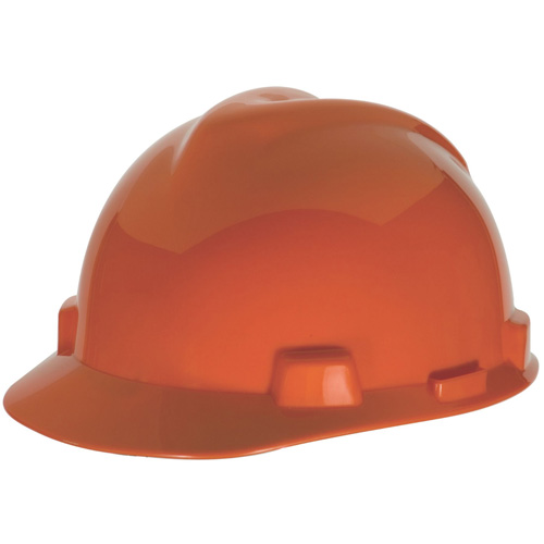 MSA C217094 Casque de s&eacute;curit&eacute; Super-V, R&eacute;pond aux normes CSA type 2, Suspension Rochet, Non ventil&eacute;