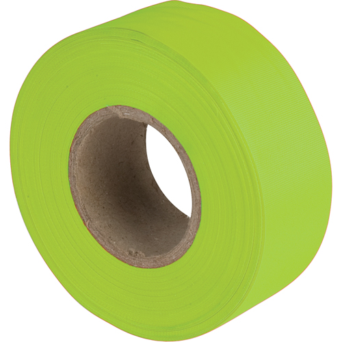 C.H. Hanson 17001 Flagging Tape, 1.1875" W x 150' L, Fluorescent Lime