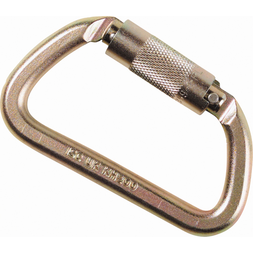 PIP Global Safety FP86 North&reg; Autolocking Carabiner, Steel, 5000 lbs Capacity