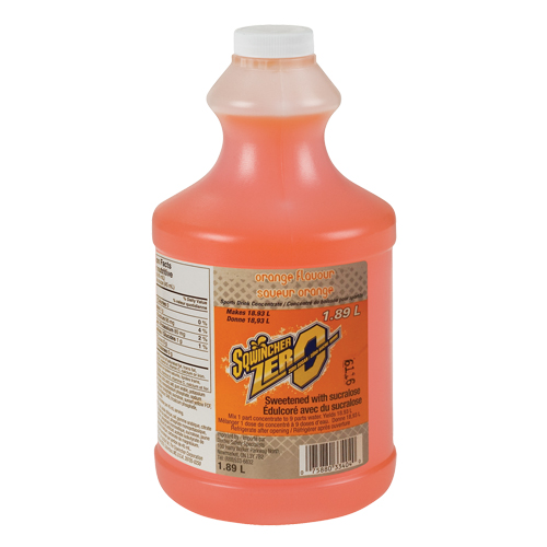 Dentec 11050507-OR Sqwincher&reg; Boisson de r&eacute;hydratation ZERO, Concentr&eacute;, Orange