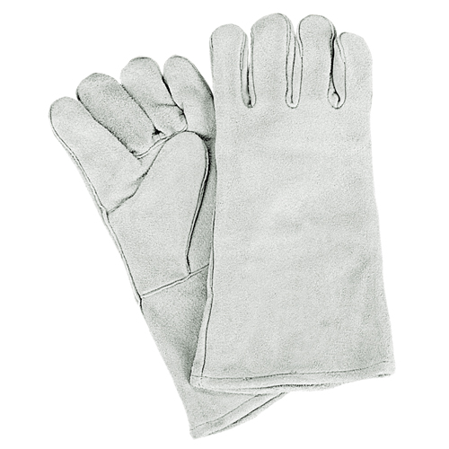 Weld-Mate SAO130 Gants de soudeur d'usage standard, Cuir de vache refendu, Taille Grand