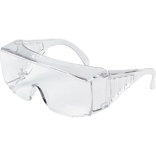 Crews 9800XL 98 Series XL OTG Safety Glasses Clear Lens ANSI Z87 CSA Z94.3