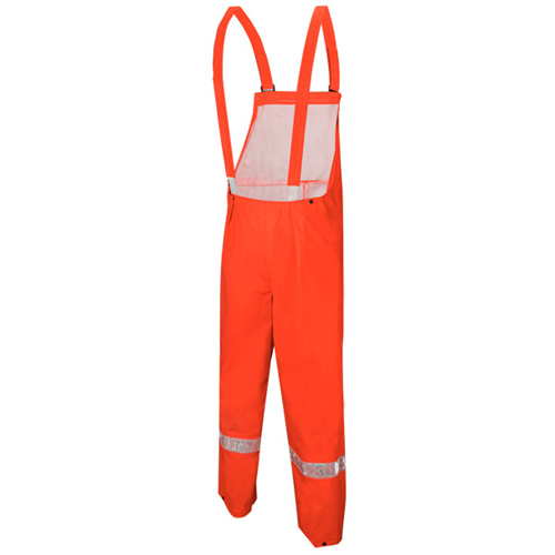 WASIP LTD. R401O81 Tornado Traffic Rain Suit, Nylon, 4X-Large, High Visibility Orange