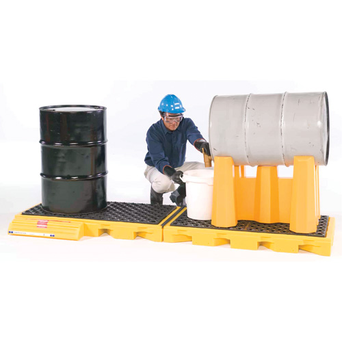Ultratech 2361 Ultra-Inline Spill Decks&reg;, 110 US gal. Spill Capacity, 104" x 25.9" x 5.8"