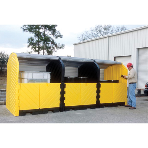 Ultratech 9653 Palettes Ultra HardTop Plus with drain, 188" lo x 62" la x 79" h, Capacit&eacute; de charge 27 000 lb