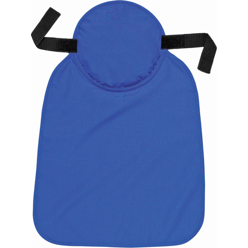 Ergodyne 12336 Chill-Its&reg; 6717 Cooling Hard Hat Pad + Shade, Blue