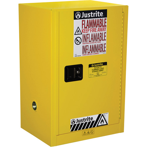 Justrite Sure Grip Ex Compac Flammable Safety Cabinet Saq037