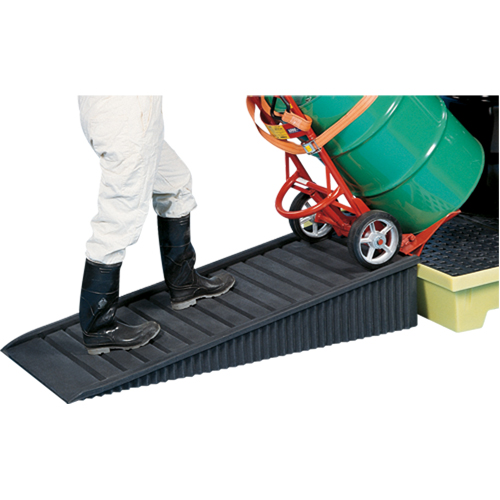 Enpac 5039-BK Poly-Ramp Ribbed Ramp