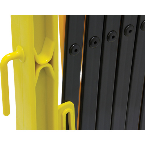 MLR International XPANDIT Xpandit Barricade, 36" H x 11.5' L, Black/Yellow