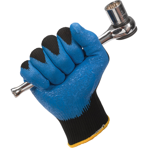 Ansell 40227 KleenGuard G40 Coated Gloves, 9/Large, Foam Nitrile Coating, 15 Gauge, Nylon Shell