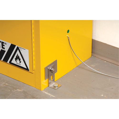 Justrite 84000 Seismic Bracket for Sure-Grip&reg; Ex Flammable Storage Cabinet