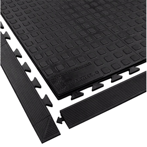 Wearwell 502.58X2X39FYL Rejuvenator Connect No. 502, Polyurethane, 3-1/4' W x 3-1/4' L, 5/8" Thick, Yellow