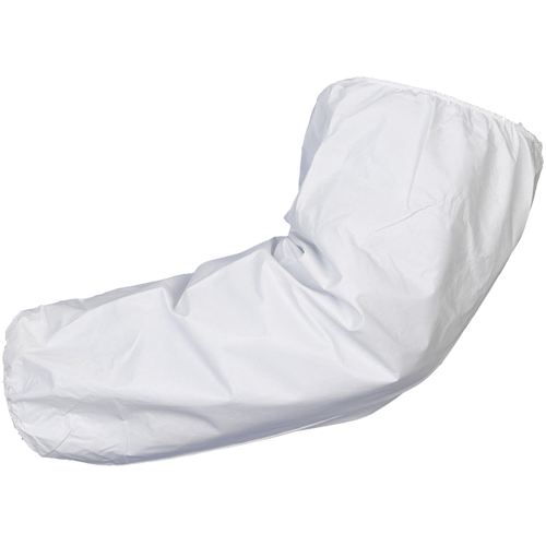 Lakeland CTL850P-18 Manches Micromax, Longueur de 18", Microporeux, Blanc