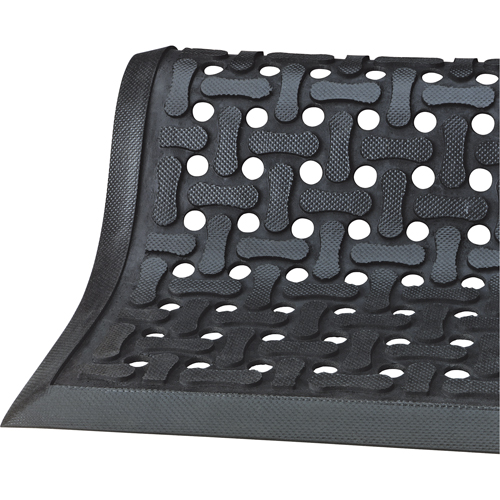 M A Matting 4420139000 Comfort Flow Mats Slotted 2 83 100 x 9 1 12 x 3 8