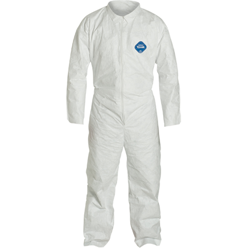 Dupont Personal Protection TY120S-LG Combinaisons, Grand, Blanc, Tyvek 400