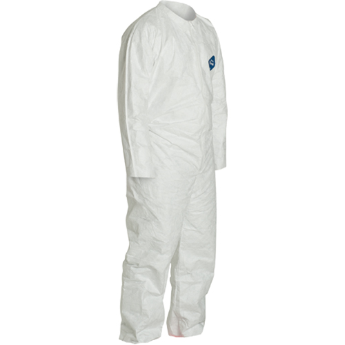 Dupont Personal Protection TY120S-LG Combinaisons, Grand, Blanc, Tyvek 400