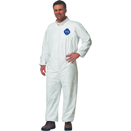 Dupont Personal Protection TY125S-MD Combinaisons, Moyen, Blanc, Tyvek 400