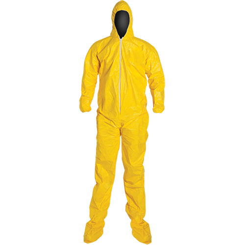 Dupont Personal Protection QC122S-2XL Combinaisons Tychem 2000, 2T-Grand, Jaune