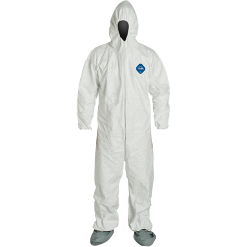 Dupont Personal Protection TY122S-XL Coveralls, X-Large, White, Tyvek&reg; 400