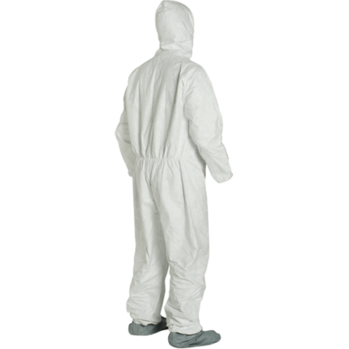 Dupont Personal Protection TY122S-XL Coveralls, X-Large, White, Tyvek&reg; 400