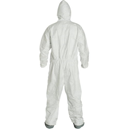 Dupont Personal Protection TY122S-XL Coveralls, X-Large, White, Tyvek&reg; 400