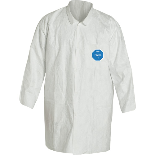 Dupont Personal Protection TY212S-2X Sarrau de laboratoire, Tyvek 400, Blanc, 2T-Grand